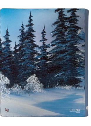Ultra Pro - Bob Ross Winter Paradise 9-Pocket Zippered PRO-Binder