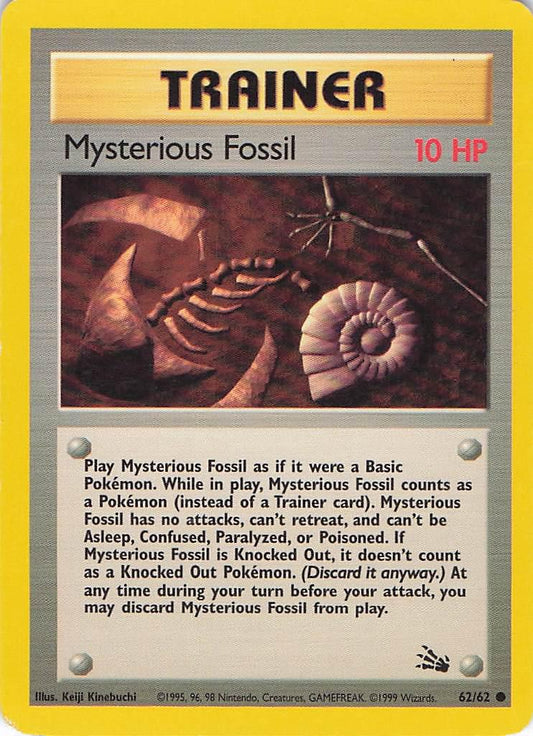 Mysterious Fossil 62/62 (D)