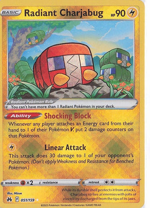 Radiant Charjabug 051/159