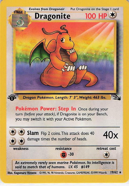 Dragonite 19/62 (1st)