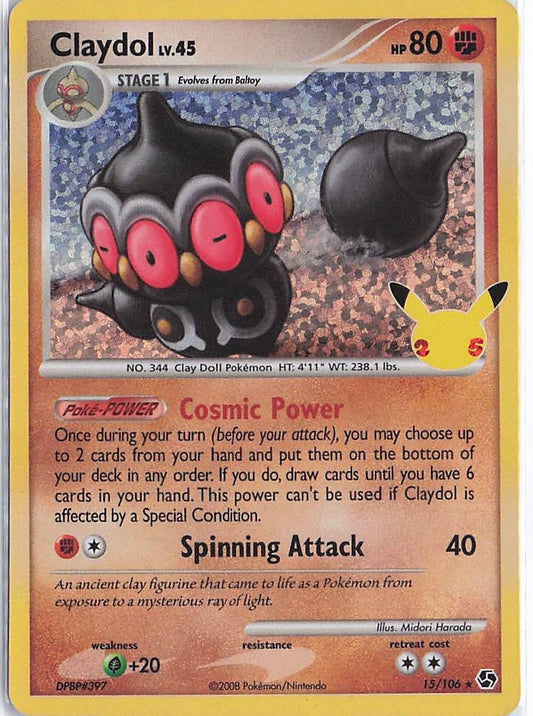 Claydol LV.45 15/106 (H)