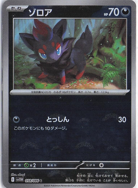 Zorua 058/086 (Pokeball)