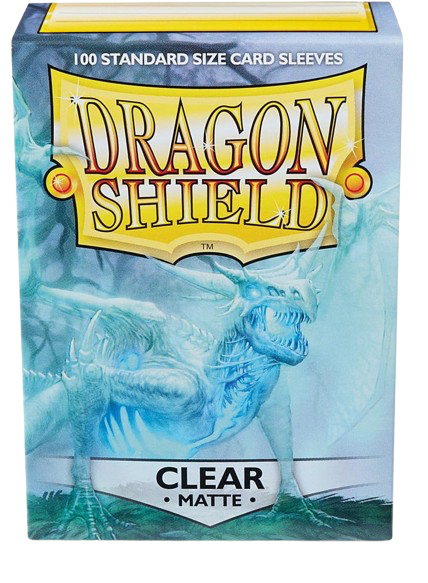 Dragon Shield - Matte Clear Sleeves (100)