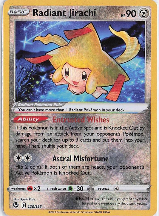 Radiant Jirachi 120/195