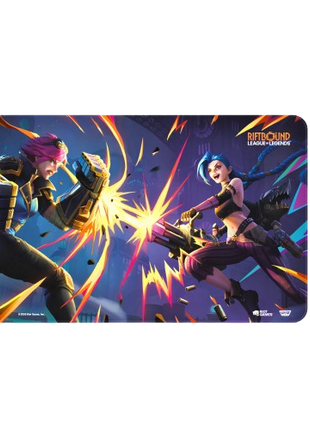 Riftbound: League of Legends TCG - Vi Vs Jinx Vendetta Playmat