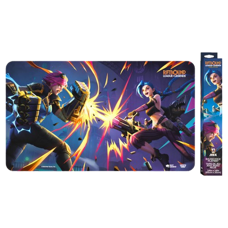Riftbound: League of Legends TCG - Vi Vs Jinx Vendetta Playmat