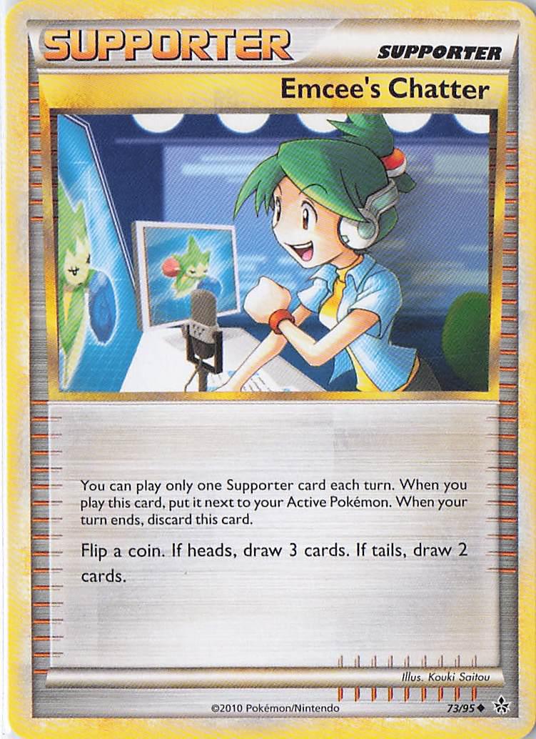 Emcee’s Chatter 73/95