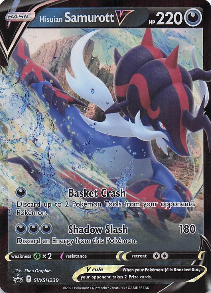 Hisuian Samurott V SWSH239