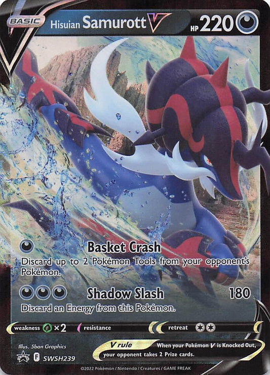 Hisuian Samurott V SWSH239