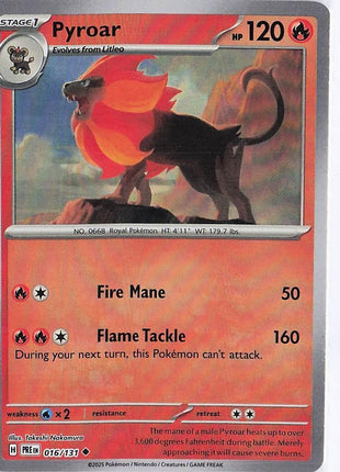 Pyroar 016/131 (Pokeball)