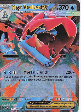 Mega Feraligatr ex 043/217
