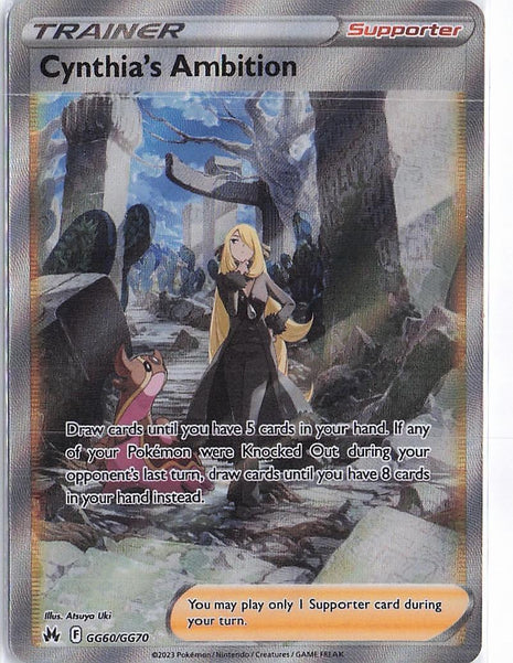 Cynthia’s Ambition GG60/GG70