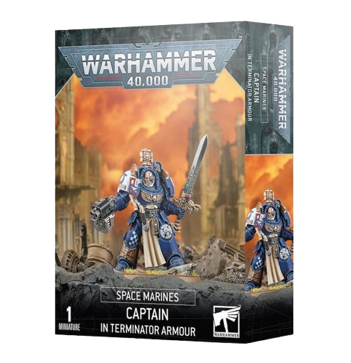 Warhammer 40k - Space Marines Captain in Terminator Armour