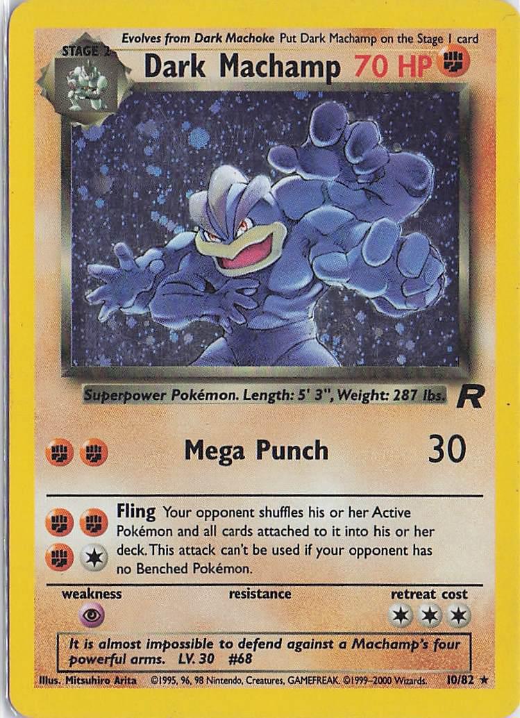 Dark Machamp 10/82 (H)