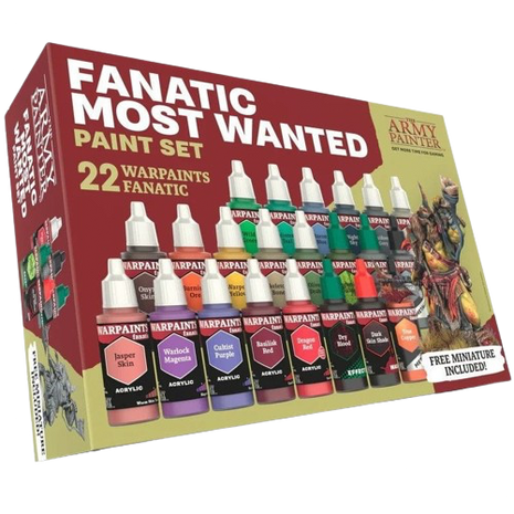 The Army Painter - Warpaints Fanatic: Most Wanted Set