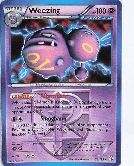 Weezing 58/135