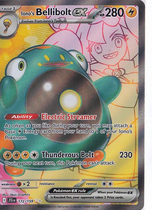 Iono’s Bellibolt ex 172/159