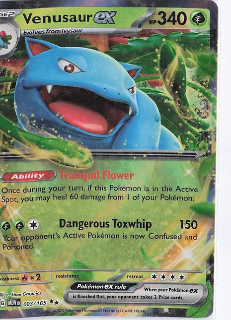 Venusaur ex 003/165