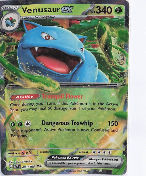 Venusaur ex 003/165