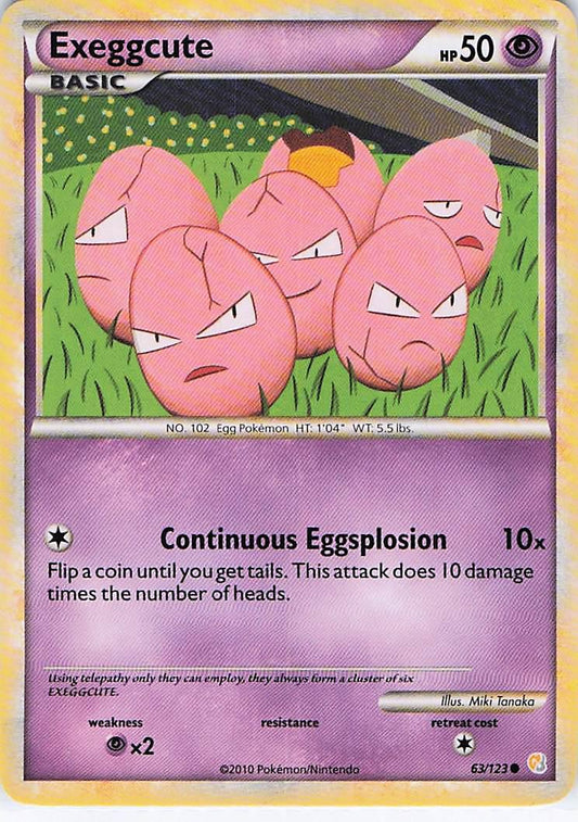 Exeggcute 63/123