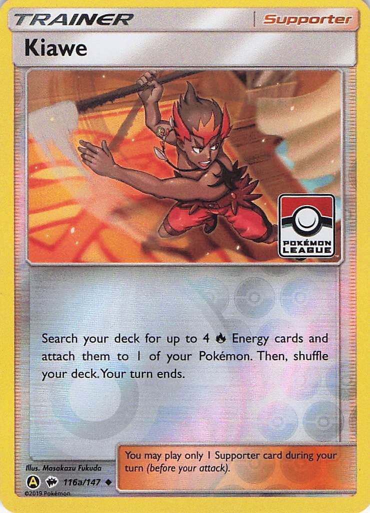 Kiawe 116a/147 (RH) (League Stamped)