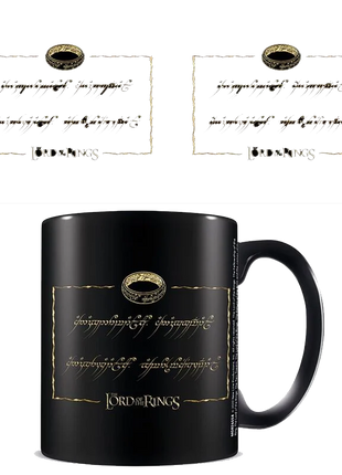 Lord Of The Rings - One Ring Black Pod Mug