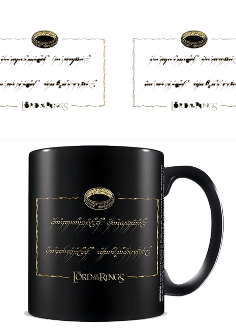 Lord Of The Rings - One Ring Black Pod Mug