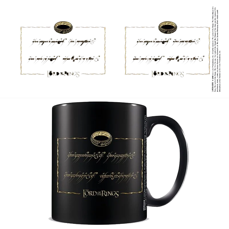 Lord Of The Rings - One Ring Black Pod Mug