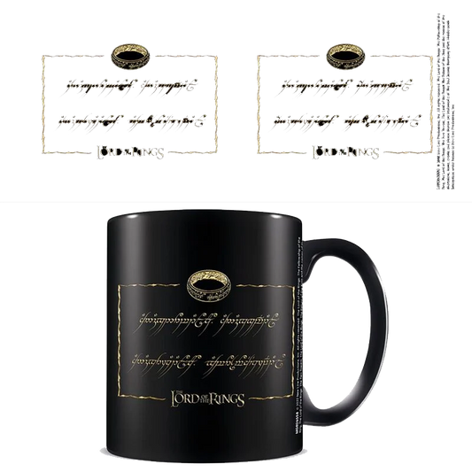 Lord Of The Rings - One Ring Black Pod Mug