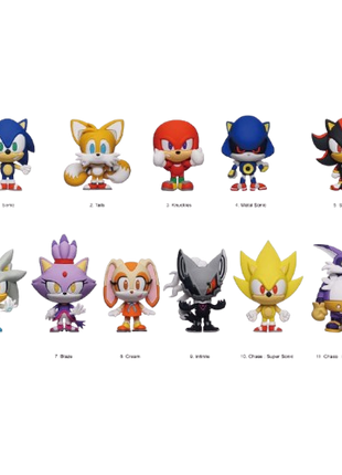 Sonic The Hedgehog - Series 2: 3D Character Bag Clip Blind Bag
