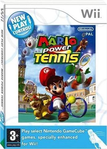 New Play Control! Mario Power Tennis (Wii) - Preowned