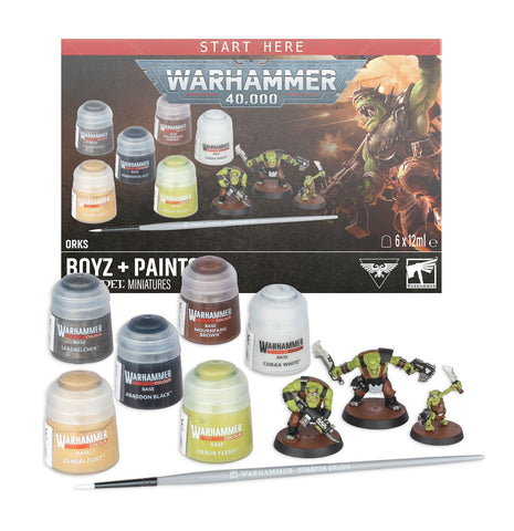 Warhammer 40K - Orcs: Boyz + Paints (2026)