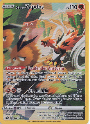 Galarian Zapdos (German) SWSH283