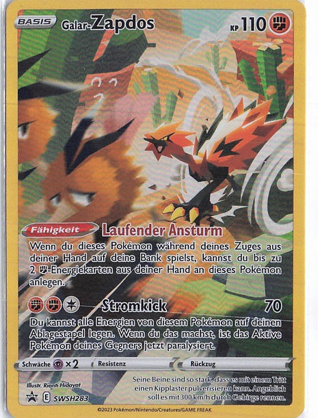 Galarian Zapdos (German) SWSH283