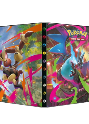 Pokemon -  Mega Charizard X and Mega Lopunny Ultra Pro 9 Pocket Binder