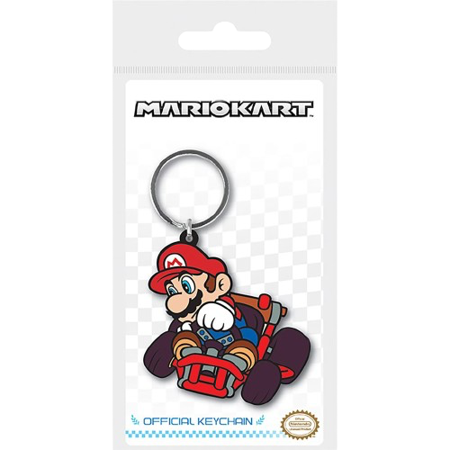 Mario Kart - Mario Drift Rubber Keyring