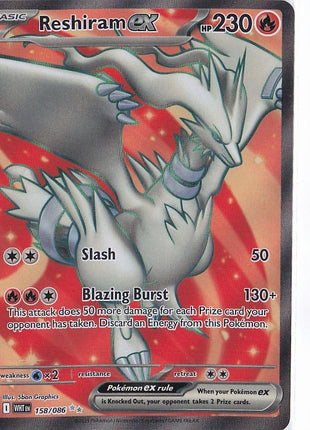 Reshiram ex 158/086