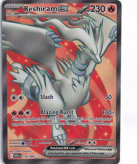 Reshiram ex 158/086