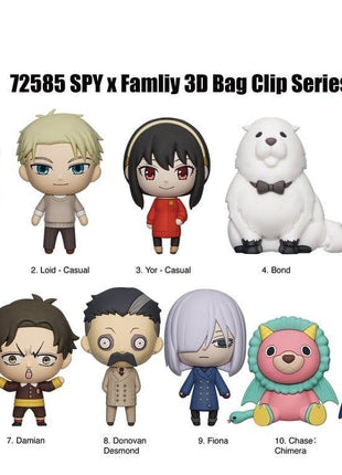 Spy x Family - Series 2: 3D Character Bag Clip Blind Bag