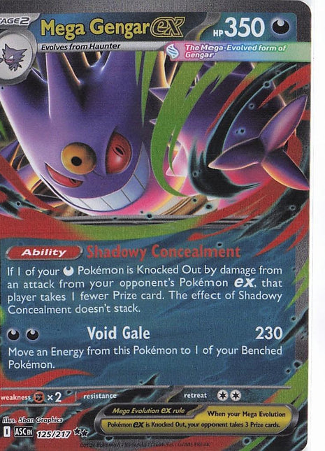 Mega Gengar ex 125/217