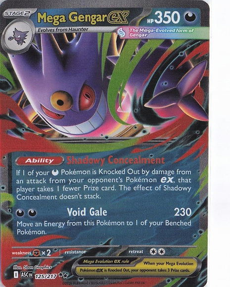 Mega Gengar ex 125/217