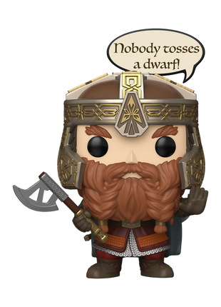 The Lord of the Rings - Gimli (Nobody Tosses a Dwarf) #2028 Funko Pop!