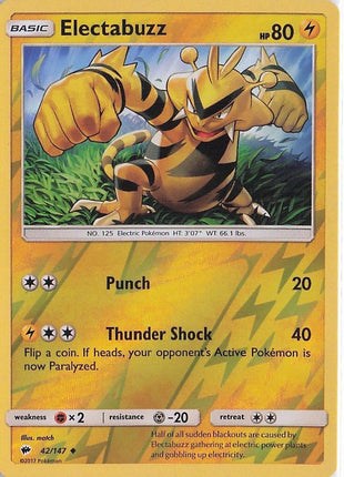 Electabuzz 42/147 (RH)