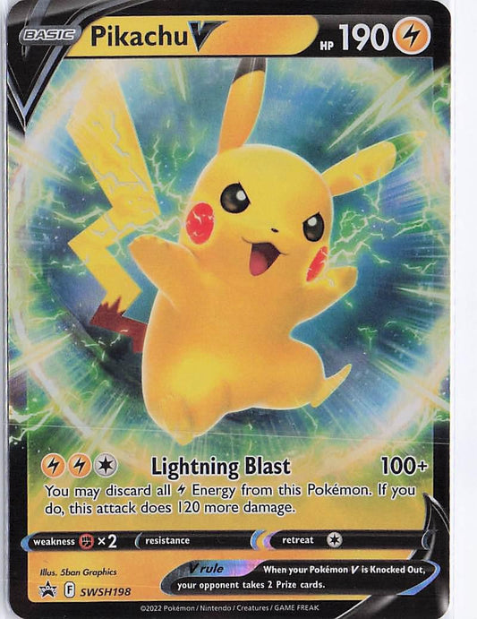 Pikachu V SWSH198