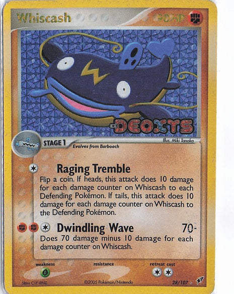 Whiscash 28/107 (RH) (D)