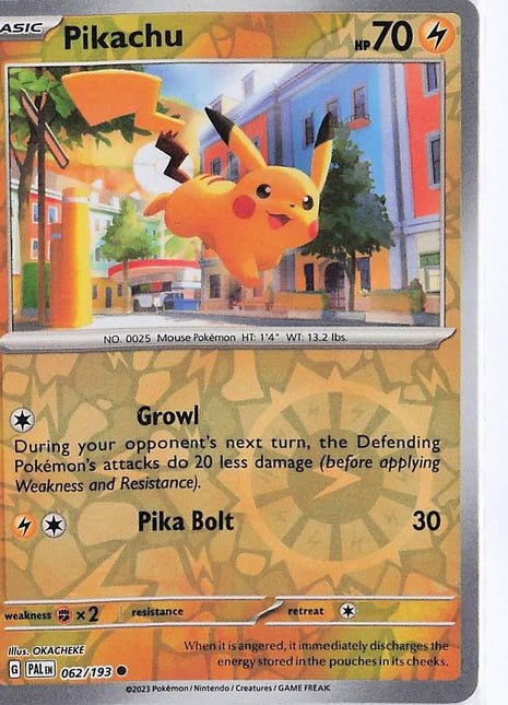 Pikachu 062/193 (RH)