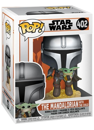 Star Wars - The Mandalorian With The Child #402 Funko Pop!