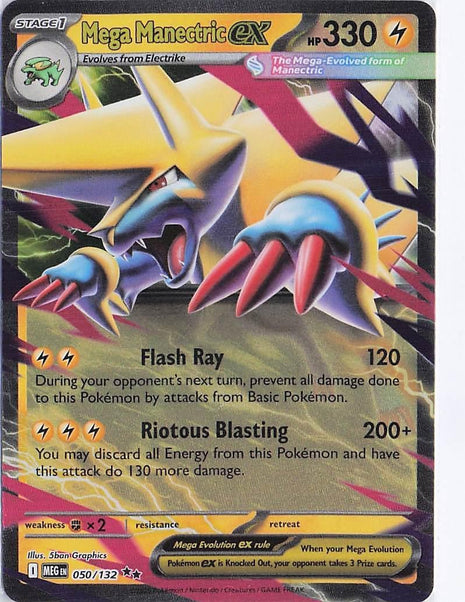 Mega Manectric ex 050/132