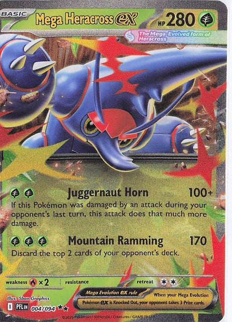Mega Heracross ex 004/094