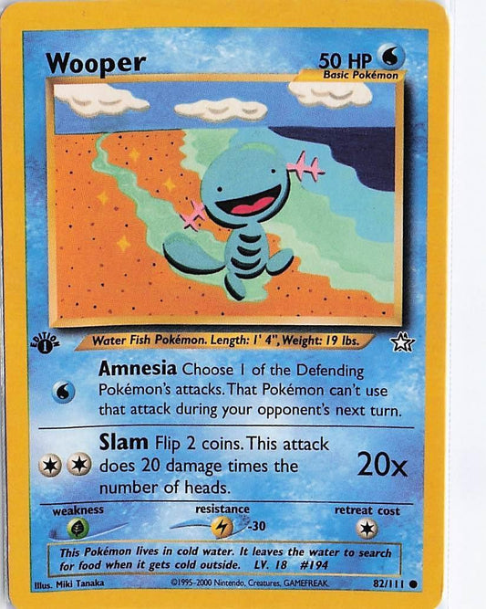 Wooper 82/111 (1st)